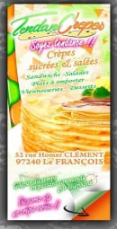Menu TendanC'repes - Carte et menu TendanC'repes Le Francois