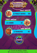 Menu Amazone Delices - Les poulets