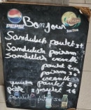 Menu Koupé Dwèt - Les sandwichs