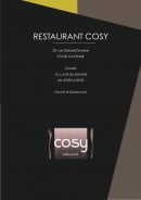 Menu Restaurant Cosy - Les informations