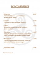 Menu Ti Krampouezh - Composées 