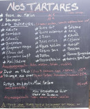Carte et menu de Mieux Vaut Tartare, By Paraz'art à Saint Denis — Les tartares