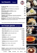 Carte et menu de Restaurant Seaside à Saint Francois — Pizzas