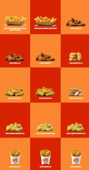 Menu Burger King - Les snacks