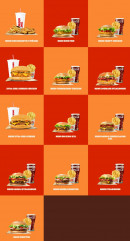 Menu Burger King - Les menus