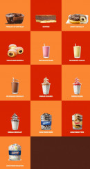 Menu Burger King - Les desserts