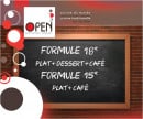 Menu Open - Les formules