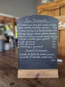 Carte et menu de La Bohème à Les Trois Bassins — 9