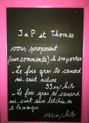 Menu Restaurant La boucantine - Les suggestions 