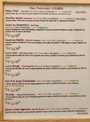 Menu La rotisserie traiteur & wok thai - Les plats