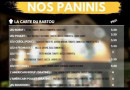 Menu Leu Bab tou - Les paninis