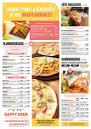 Carte et menu de Les 3 Brasseurs à Sainte Marie — Incontournable et coté brasserie
