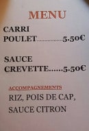 Menu Le Jako Bar - Le menu