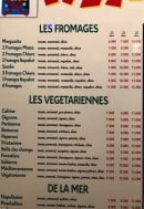 Menu Pizzeria pili pili - Les pizzas page 3