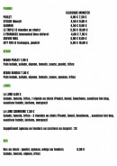 Menu My Food City - Les paninis, kebabs et lords, ...