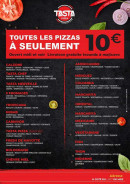 Menu Dklé - Pizzas