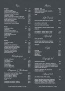 Menu Miami plage - Vins, bières, softs,...