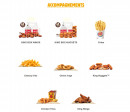 Menu Burger King - Les accompagnements