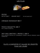 Menu O Pti Snack de Nouville - Les plus