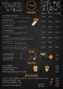 Menu Raïss'Cook - Notre menu