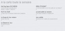 Menu A Mi Chemin - Les suggestions 