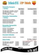 Menu A Mon Patoche - Formules