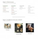 Menu Artisapasta - Sauces et desserts