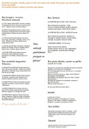 Menu Au Goût de la Rue - Burgers, sandwiches, tartines,...