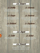 Menu B-Gourmet - Burgers, bagles et desserts