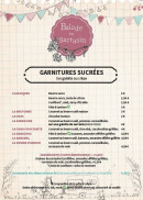 Menu Balade en sarrasin - Garnitures sucrées