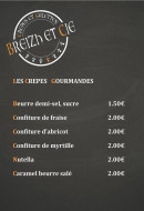 Menu Breizh et Cie - Crêpes gourmandes