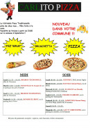 Menu Carlito Pizza - Carte et menu Carlito Pizza Ceintrey