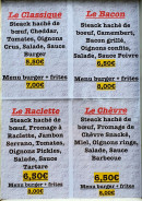 Menu Cas'o Burgers - Les burgers