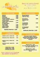 Menu Ch'ti Gourmand - Sandwichs, formules, sauces,....