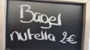 Menu Chez Martine et Jean-Louis - Le bagel nutella