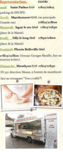 Menu Chez Mikelangelo - Les informations supplémentaires