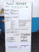 Carte et menu de Chez Tatie à Montbeton — Exemple de menu