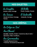 Menu Crêpes Troopers - Les galettes et crêpes