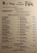 Menu Did'Pizz - Les pizzas