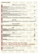 Menu El Jefe - Les menus