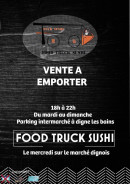 Carte et menu Food truck sushi Digne les Bains
