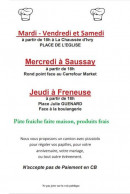 Menu Fresh 'Pizza - Les informations