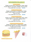Menu Friterie Les Damoureux - Les menus