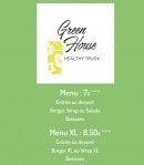 Menu Green House - Menus