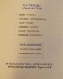 Menu Herve Pizzas - Informations sur les emplacements