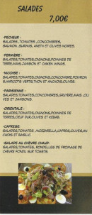 Menu Illico Kwistoo - les salades