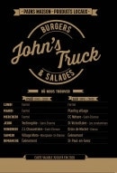 Menu John's Truck - Carte et menu John&#039;s Truck saint Victor sur Loire