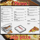 Menu JoJo pizza - Les pizzas et boissons