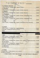 Menu La Flambée d'Alex - Tartes flambées
