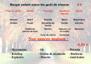 Menu La France Qui Roule - Burger enfant